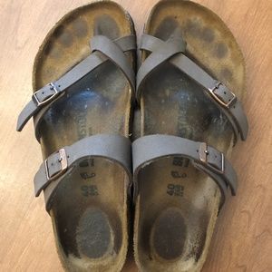 Size 40 Women's Brown Birkenstocks